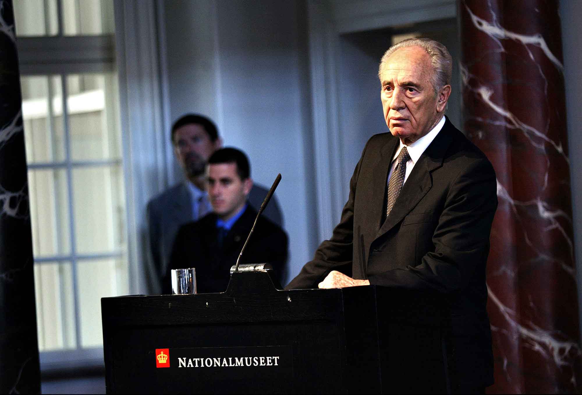 Shimon Peres på besøg i København
